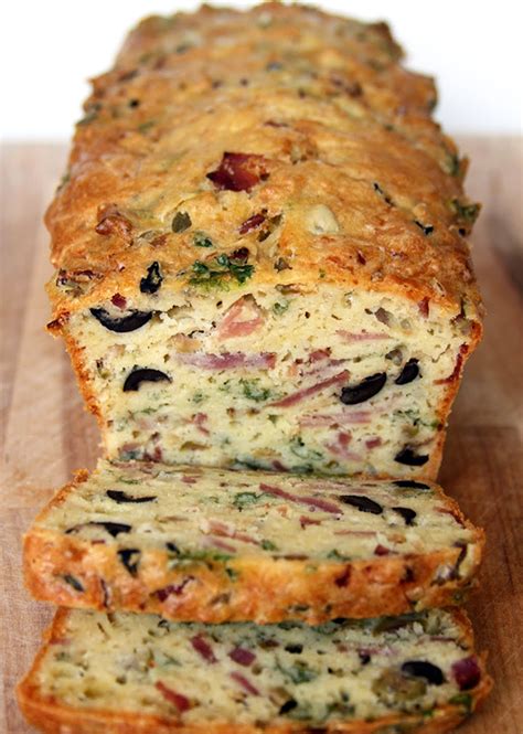 Olive, Bacon, And Cheese Bread Recipe |The Bread Makers