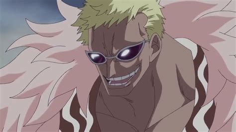 Doffy still smiling even after Shanks arrival at Marineford. # ...