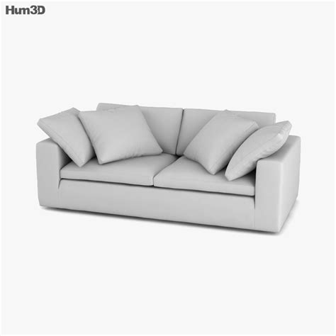 Restoration Hardware Cloud Sofa 3D model - Furniture on Hum3D