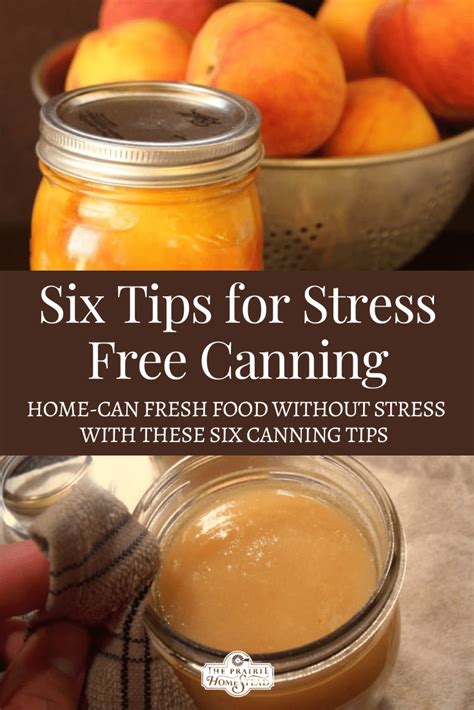 Six Canning Tips • The Prairie Homestead