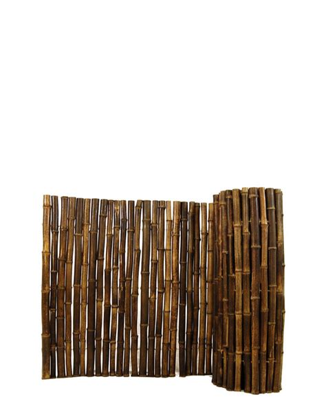 Natural Black Bamboo Fencing 3/4" x 36" x 96" | Forever Bamboo