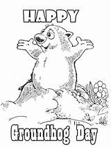 15 Free Groundhog Day Coloring Pages For Kids And Adults sketch template