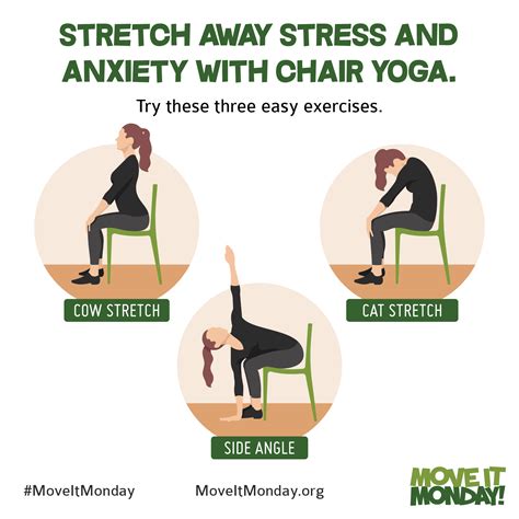 3 Chair Yoga Poses For All Fitness Levels this Monday | Move It Monday