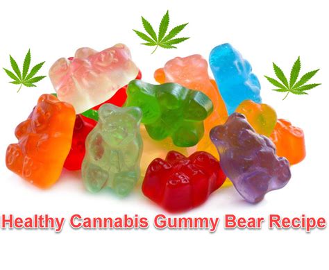 A Healthy Cannabis Gummy Bear Recipe