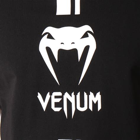 Venum - Tee Shirt Logos Noir Blanc - LaBoutiqueOfficielle.com