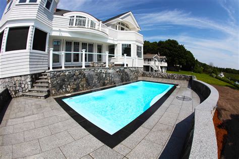 The Wylela - San Juan Pools | A Classic Rectangle Fiberglass Pool