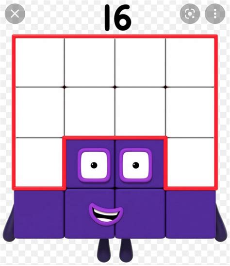 Numberblocks 16 by Numberblocksrobert9 on DeviantArt