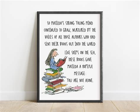 Roald Dahl Matilda Quotes