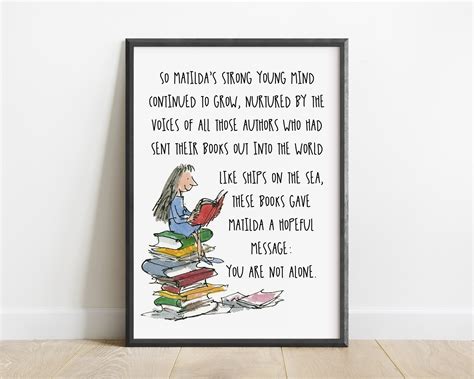 Roald Dahl Matilda Quotes