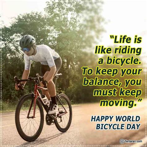 Happy world bicycle day quotes images, wishes, theme, status, drawing ...