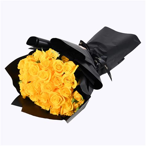 Yellow Rose Bouquet - Exposure