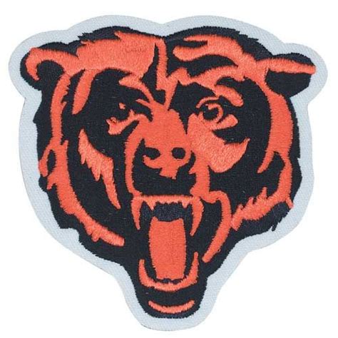 Chicago Bears Primary Team Logo Patch | Chicago bears, Patch logo, Team logo