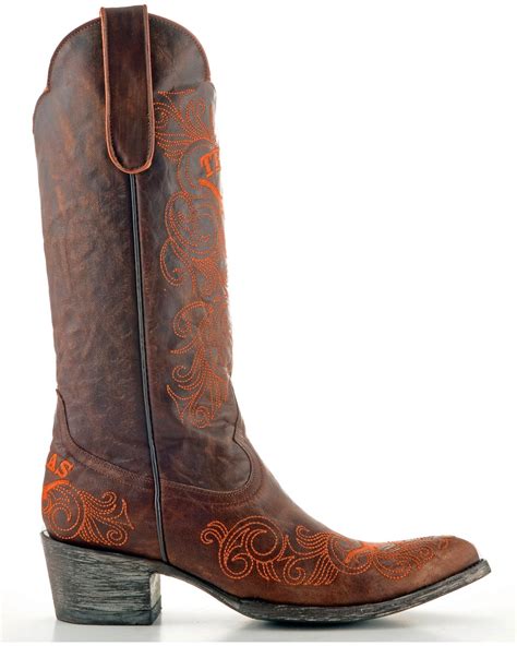 Gameday University of Texas Cowgirl Boots - Pointed Toe | Boot Barn