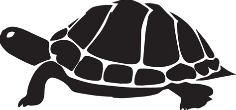 Turtle vector silhouette illustration 25751315 Vector Art at Vecteezy