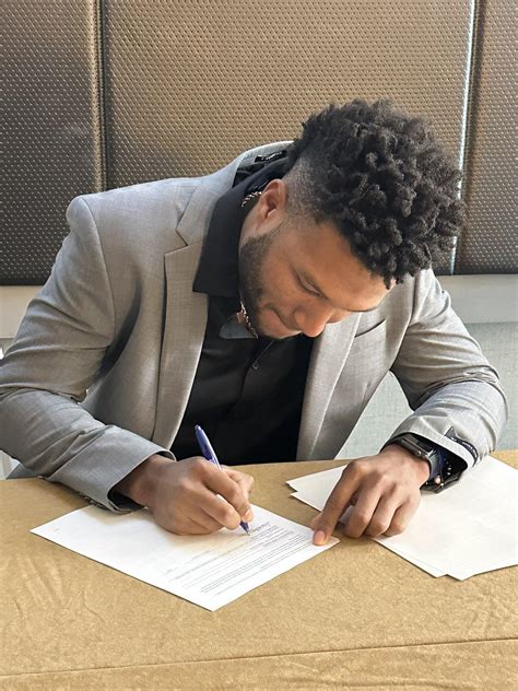 Officially Official. Jackson Chourio has signed the doted line. : r/Brewers