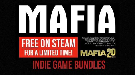 Original Mafia game is free on Steam (Sep 1-5)