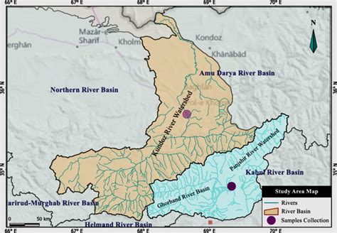 1 Ghorband-Panjshir and Kunduz river Watershed locations made by Noor Ahmad | Download ...