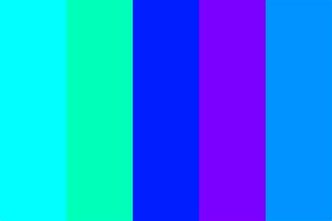 Neon Blue Hexadecimal Color Codes