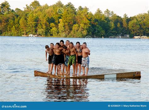 Friends At Summer Camp Royalty Free Stock Images - Image: 6358829