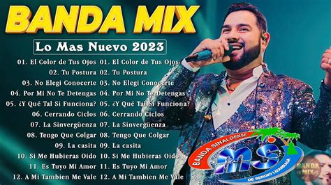 Banda MS Mix 2023 - Banda MS Exitos Sus Mejores Canciones Mix Nuevo 2023 - YouTube