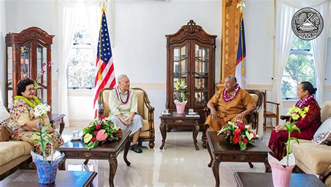 Governor hosts Samoa Head of State photo & caption | American Samoa ...