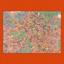 Road map of Lviv city in ukrainian | Maps of Lviv | Maps of the Ukraine ...