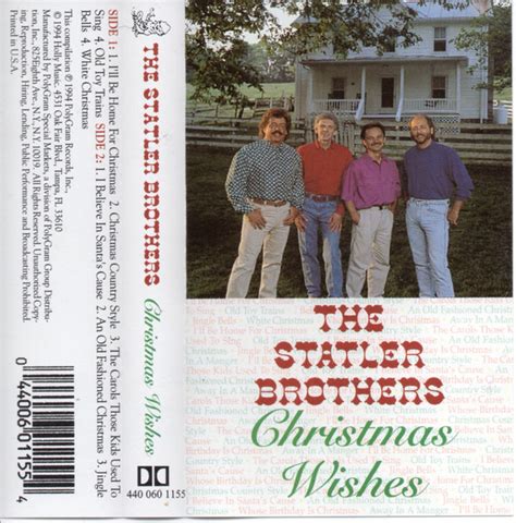 The Statler Brothers - Christmas Wishes | Releases | Discogs