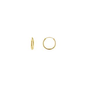 Endless Gold Hoop Earrings – Baby Gold