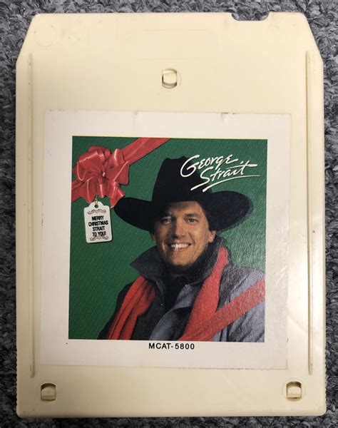 George Strait – Merry Christmas Strait To You (1986, CRC, 8-Track ...