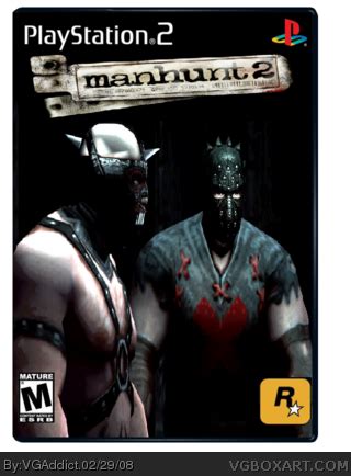 Manhunt 2 PlayStation 2 Box Art Cover by VGAddict
