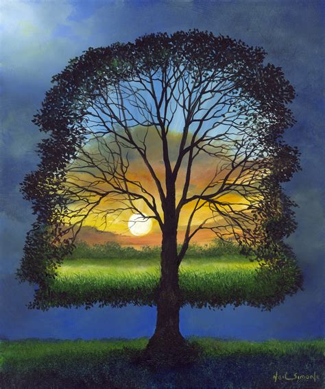 Sunrise in Silhouette - Neil Simone, Artist