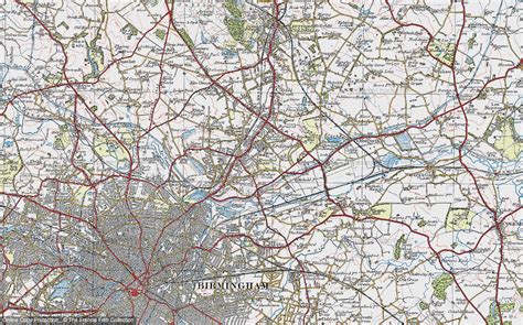 Historic Ordnance Survey Map of Erdington, 1921