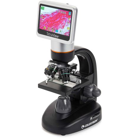 Celestron TetraView 5.0MP Cordless Digital Microscope 44347 B&H