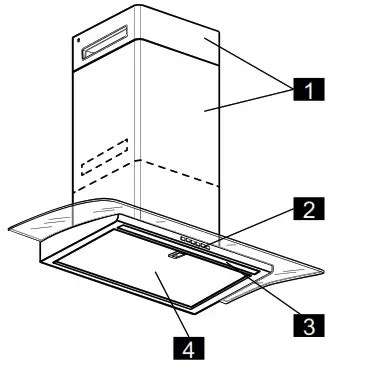 IKEA BALANSERAD Wall Mounted Extractor Hood User Manual