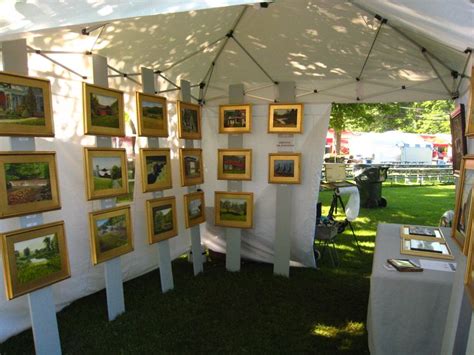 Art festival booth, Art display panels, Art show