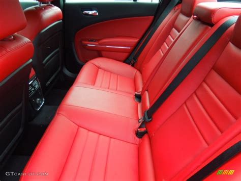 Black/Red Interior 2013 Dodge Charger SXT Photo #70076536 | GTCarLot.com