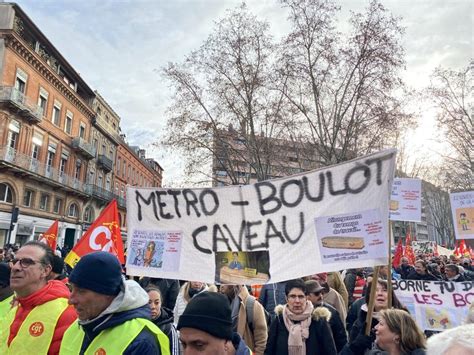 The route of the demonstration against pensions in Toulouse – europe-cities.com