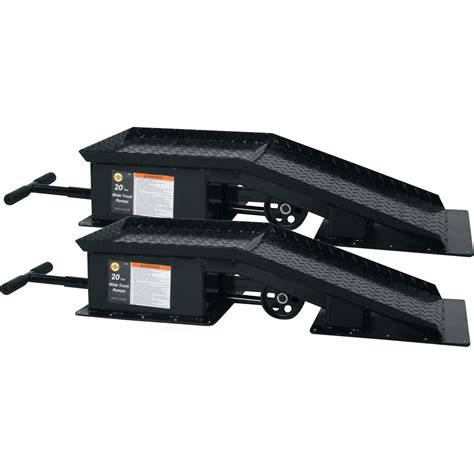 Omega Lift Equipment Truck Ramps — 20-Ton Capacity Pair, Model# 93201 | Northern Tool + Equipment