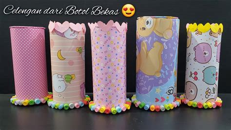 Cara Membuat Celengan dari Botol Bekas Kertas Kado & Origami | Ide ...