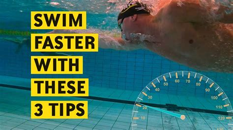 Swim faster with these 3 tips | SwimGym | Swimmer's Daily