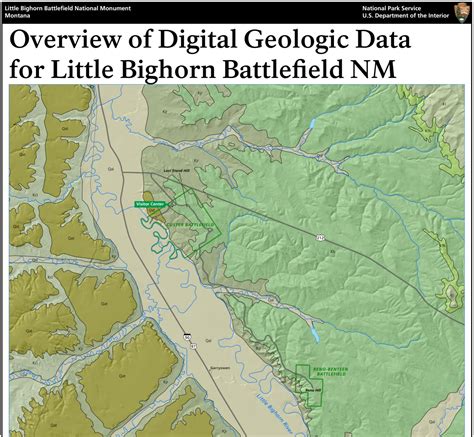 Battle Of Little Bighorn Map