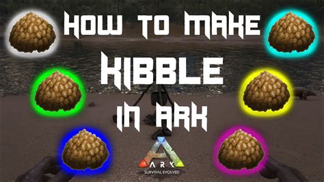 QUICK and EASY guide on how to make kibble! 2020 | Ark: Survival Evolved - YouTube