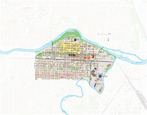 Six maps that put Canada’s downtown cores in context | Canadian Geographic