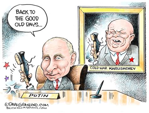 Editorial Cartoon: Putin Back to Cold War - The Independent | News Events Opinion More