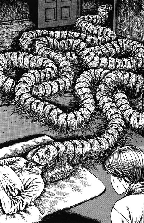 13 Extremely Disturbing Junji Ito Panels | Junji ito, Japanese horror, Scary art