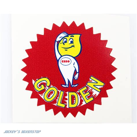 Sticker "Esso Golden" ca. 65 mm, 2,90