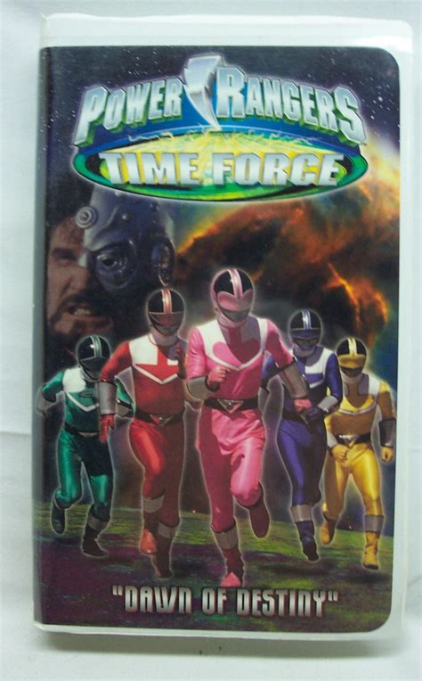 Vintage Mighty Morphin POWER RANGERS Time Force Dawn of Destiny Vhs Video Movie 80 Minutes - Etsy