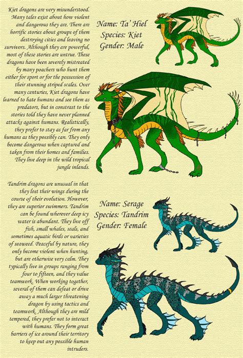 Dragon Types II by Autopunk on DeviantArt