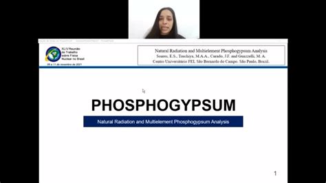 Natural Radiation and Multielement Phosphogypsum Analysis - RTFNB - YouTube