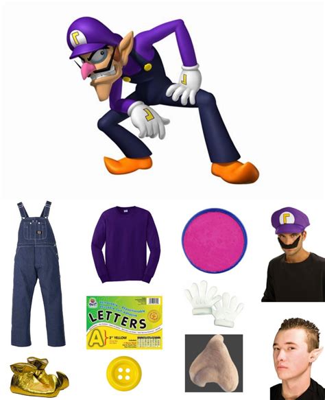 Waluigi Costume | Carbon Costume | DIY Dress-Up Guides for Cosplay ...